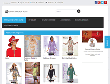 Tablet Screenshot of divinechurchsuits.com